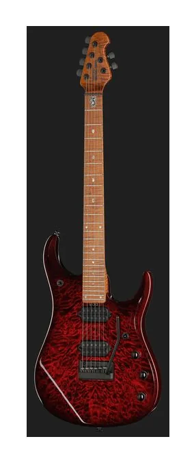 Music Man Petrucci JP15 Red Tide QT, profilo laterale del corpo
