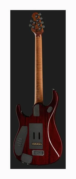 Music Man Petrucci JP15 Red Tide QT, vista posteriore del corpo