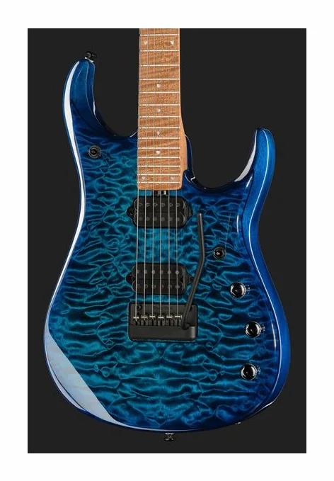 Music Man Petrucci JP15 Ultramarine QT, profilo laterale del corpo