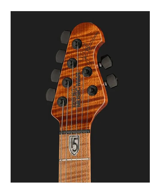 Music Man Petrucci JP15 Ultramarine QT, manico e tastiera visti di lato
