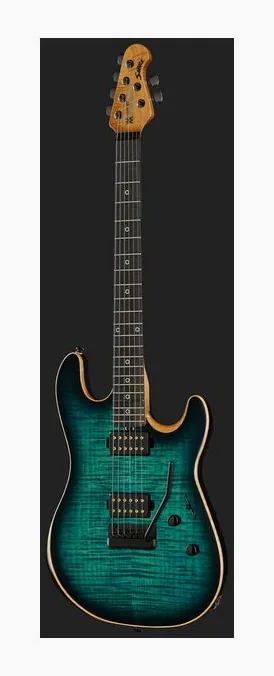 Music Man Rabea Massaad Sabre CB, curve del body viste dall'alto