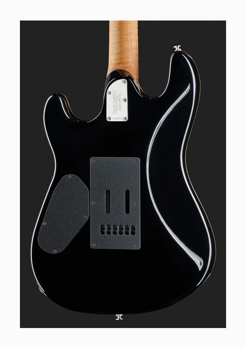 Music Man Sabre Blurple, profilo laterale del corpo