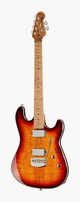 Music Man Sabre HT Honey Bear fotografato frontalmente