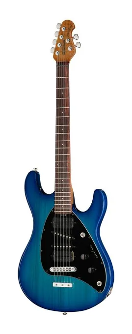Music Man Steve Morse Standard Bl. Burst in primo piano frontale