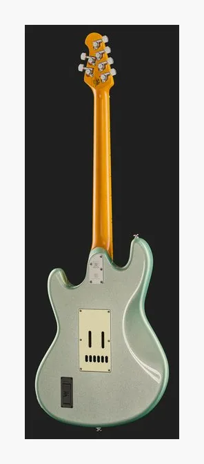 Music Man Stingray Dustin Kensrue DI, manico e tastiera visti di lato
