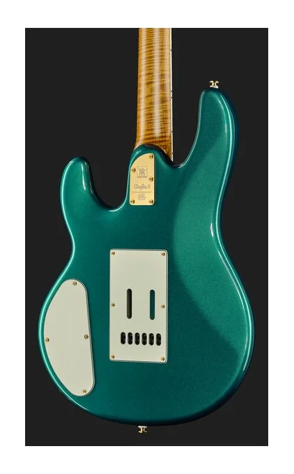 Music Man Stingray II Cory Wong Deluxe, paletta con meccaniche e logo