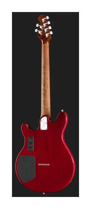 Music Man Valentine HH Cherry, vista posteriore del corpo