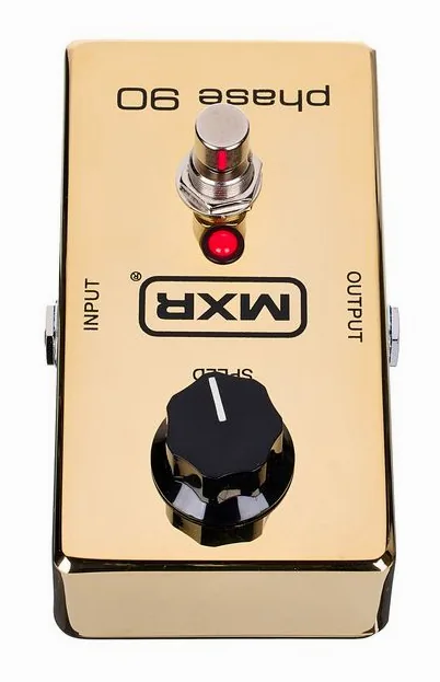 MXR 50th Anniversary Phase 90 Gold, ingressi e uscite laterali