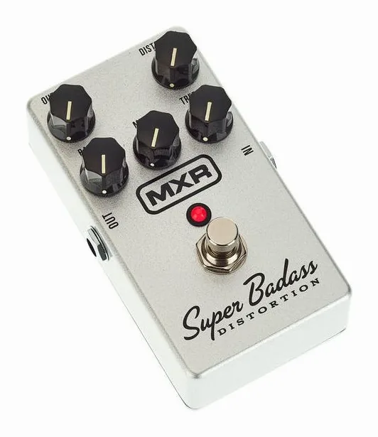 MXR 75 Super Badass Distortion, connettori sul retro dell'unita