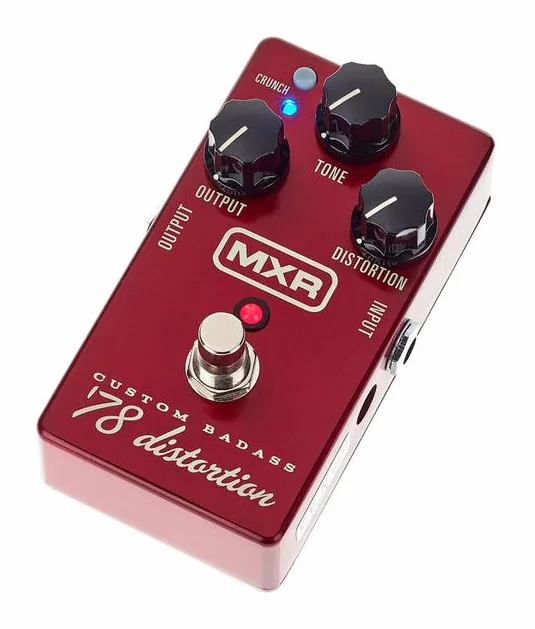 MXR 78 Custom Badass Distortion, connettori sul retro dell'unita