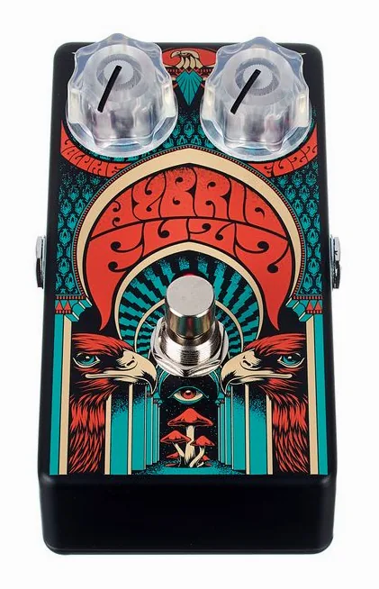 MXR Custom Shop Hybrid Fuzz, grafica del pannello superiore