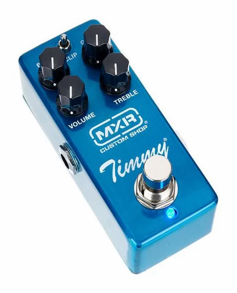 MXR Custom Shop Timmy CSP027, grafica del pannello superiore