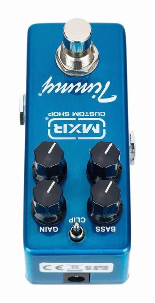 MXR Custom Shop Timmy CSP027, connettori sul retro dell'unita