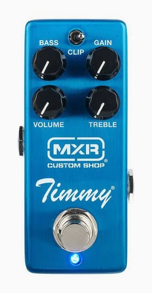 MXR Custom Shop Timmy CSP027, led e interruttore a pedale