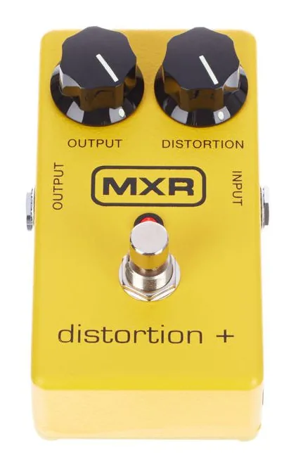 MXR Distortion +, led e interruttore a pedale