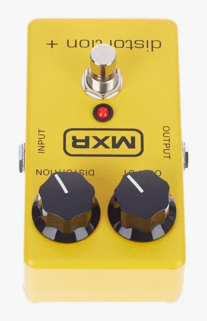 MXR Distortion +, connettori sul retro dell'unita