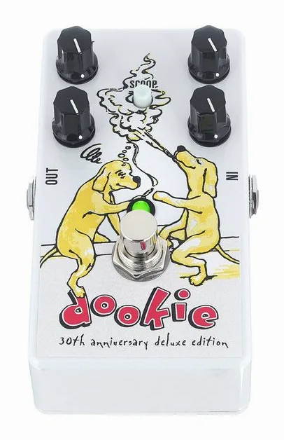 MXR Dookie Drive 30th Ann. LTD, manopole viste dall'alto