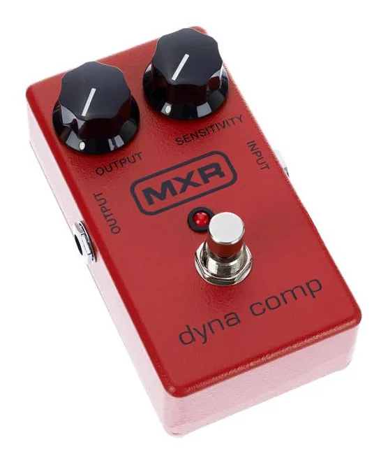 MXR Dyna comp 1976, led e interruttore a pedale