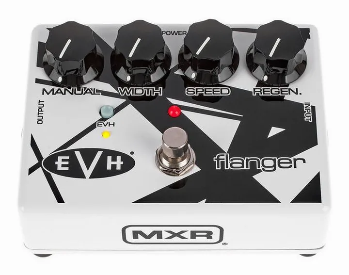 MXR EVH-117 Flanger, connettori sul retro dell'unita