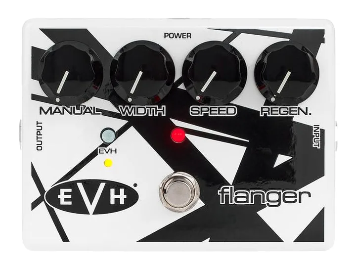 MXR EVH-117 Flanger, grafica del pannello superiore