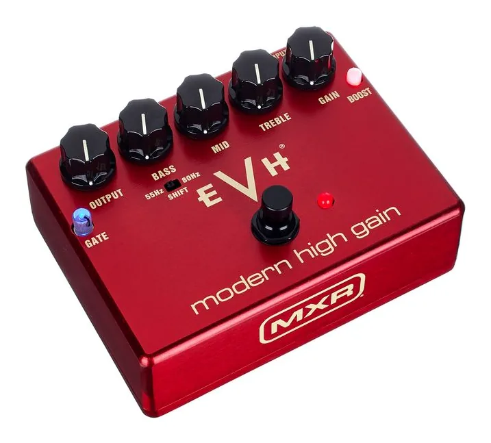 MXR EVH Modern High Gain Pedal, manopole viste dall'alto