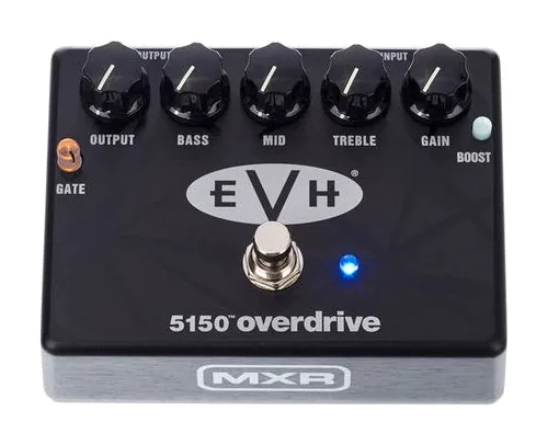 MXR EVH 5150 Overdrive, led e interruttore a pedale
