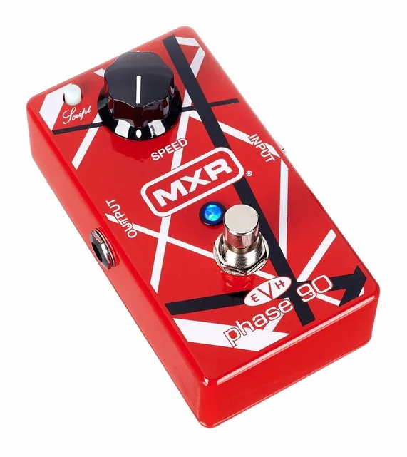 MXR EVH Phase 90, manopole viste dall'alto