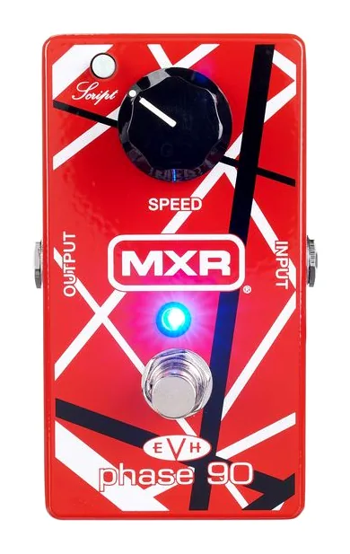 MXR EVH Phase 90, grafica del pannello superiore