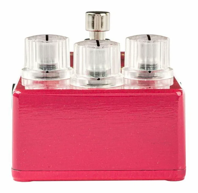 MXR Fat Sugar Drive, footswitch in primo piano