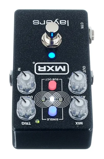 MXR Layers, led e interruttore a pedale