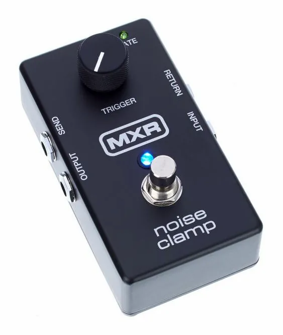 MXR M 195 Noise Clamp, grafica del pannello superiore