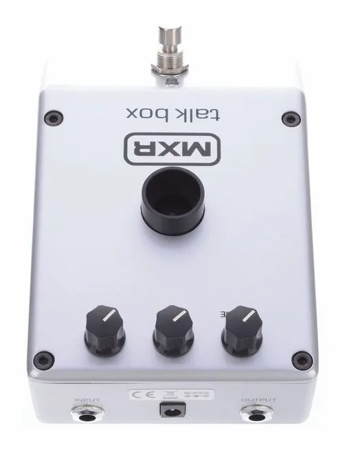 MXR M 222 Talkbox, manopole viste dall'alto