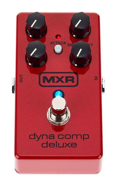 MXR M 228 Dyna Comp Deluxe, ingressi e uscite laterali