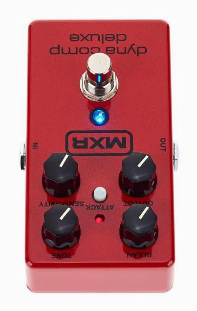 MXR M 228 Dyna Comp Deluxe, ingressi e uscite laterali