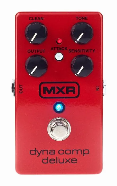 MXR M 228 Dyna Comp Deluxe, grafica del pannello superiore