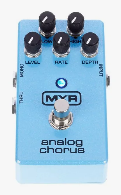 MXR M 234 Analog Chorus, grafica del pannello superiore