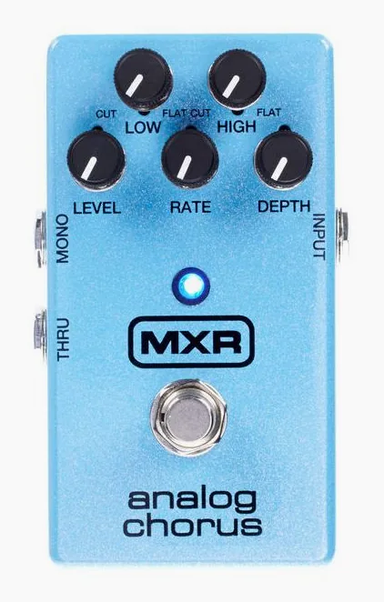 MXR M 234 Analog Chorus, connettori sul retro dell'unita
