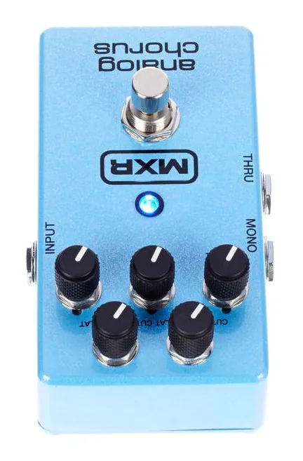 MXR M 234 Analog Chorus, ingressi e uscite laterali