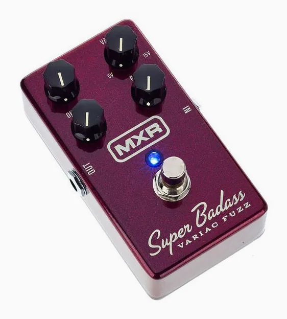 MXR M 236 Super Badass Variac Fuzz, ingressi e uscite laterali
