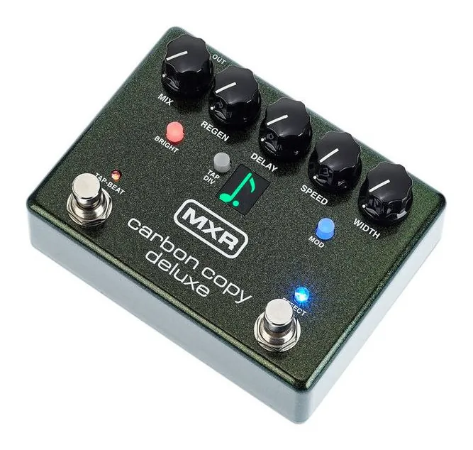 MXR M 292 Carbon Copy Deluxe, ingressi e uscite laterali