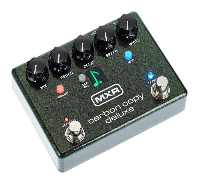 MXR M 292 Carbon Copy Deluxe, ingressi e uscite laterali