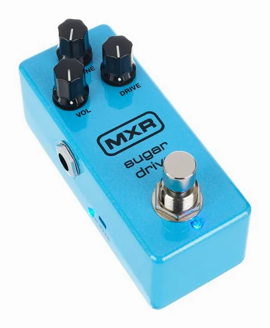 MXR M 294 Sugar Drive Mini, led e interruttore a pedale