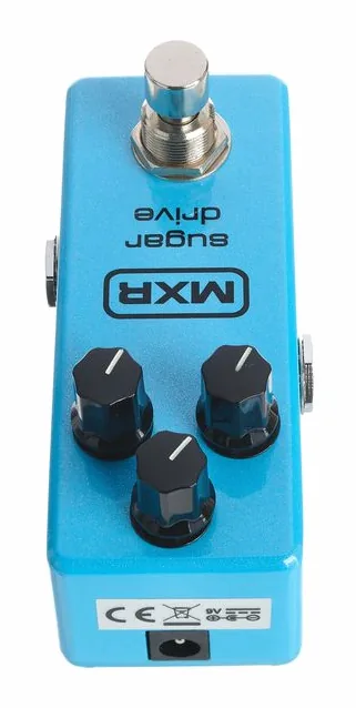 MXR M 294 Sugar Drive Mini, connettori sul retro dell'unita