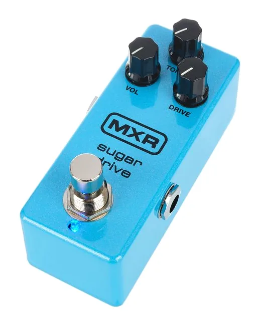 MXR M 294 Sugar Drive Mini inquadrato di fronte su sfondo neutro