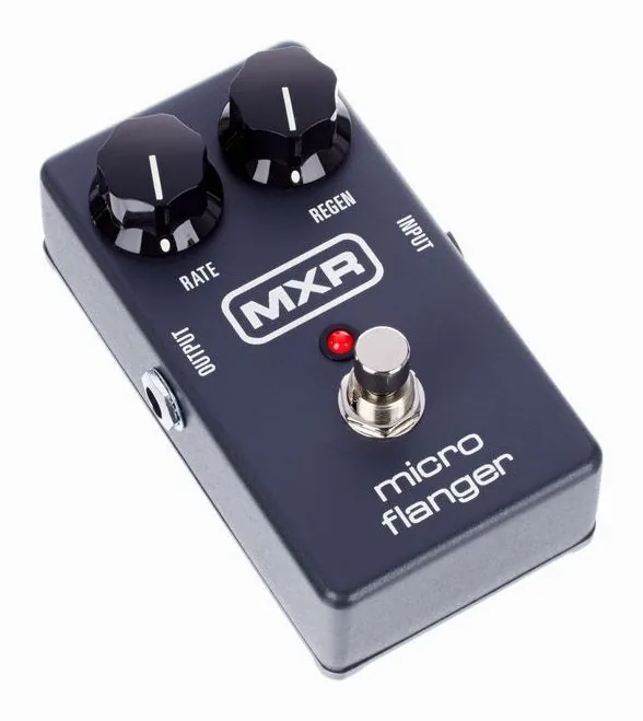 MXR M152 Micro Flanger, led e interruttore a pedale