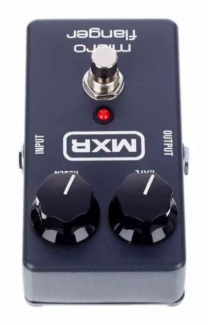 MXR M152 Micro Flanger, grafica del pannello superiore