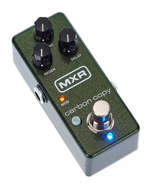 MXR M299 Copy Mini Analog Delay, connettori sul retro dell'unita