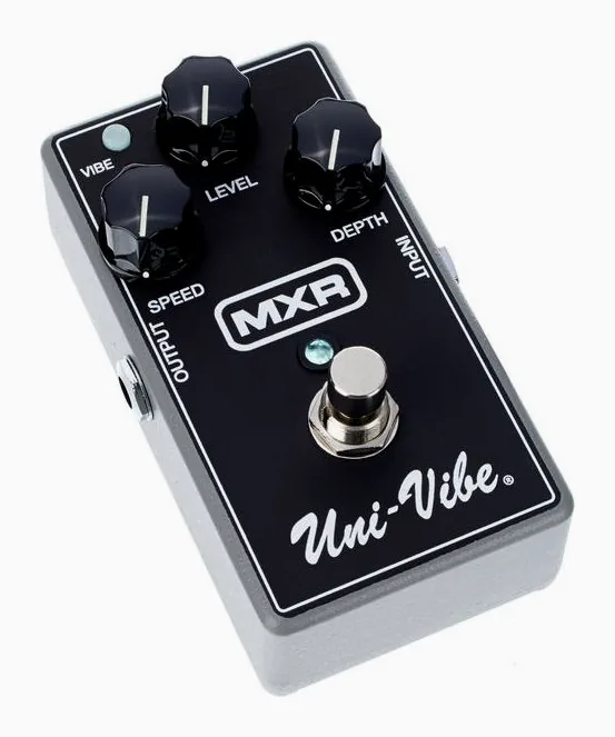 MXR M68 Uni-Vibe Chorus/Vibrato, connettori sul retro dell'unita