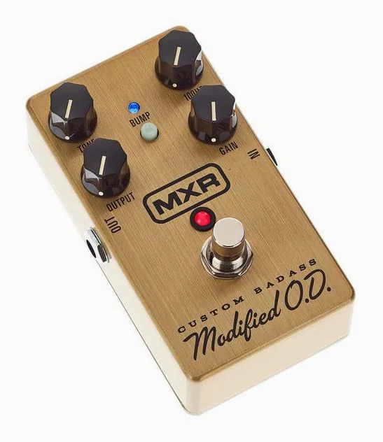 MXR M77 Custom Badass Modified O.D, led e interruttore a pedale
