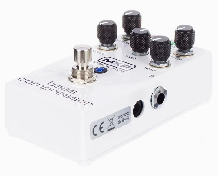 MXR M87 Bass Compressor, connettori sul retro dell'unita